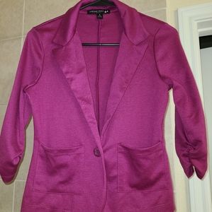 Living Doll berry blazer
